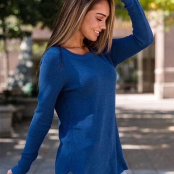 🍃🌸 Last one  Ribbed Knit Sweater - Picture 2 of 6